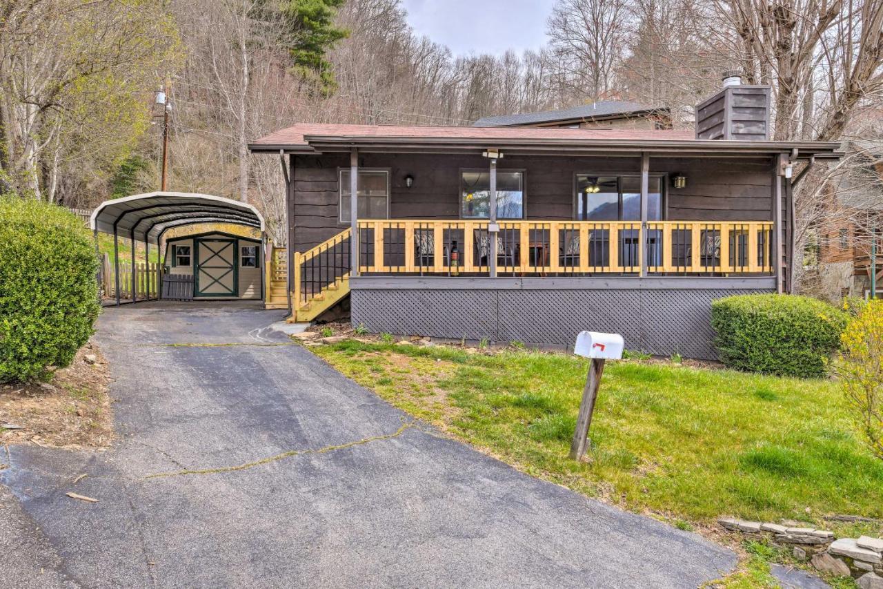 Cozy Maggie Valley Cabin, 1 Mi To Tube World! Villa Екстериор снимка